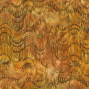 RK Artisan Batiks: Geo Earth - 23425-168 Cinnamon - Cotton Fabric