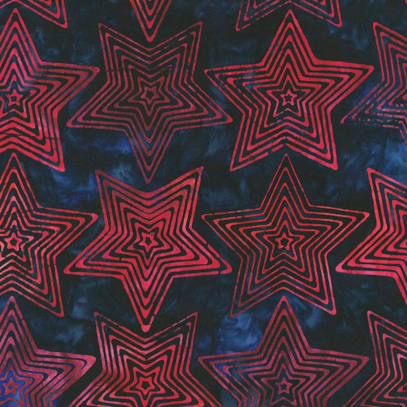 RK Artisan Batiks: Liberty 2 - SRK-22848-312 Starry Night - Cotton Batik Fabric
