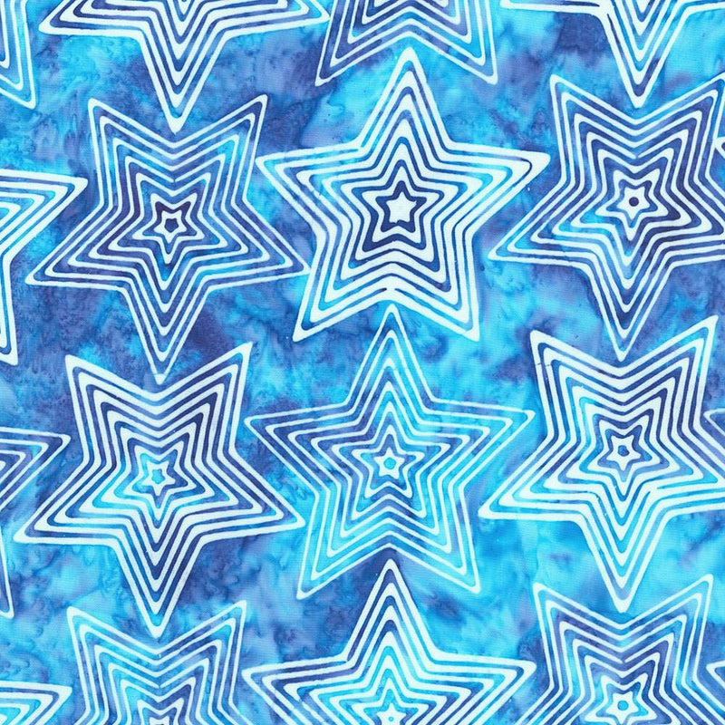 RK Artisan Batiks: Liberty 2 - SRK-22848-63 Sky - Cotton Batik Fabric