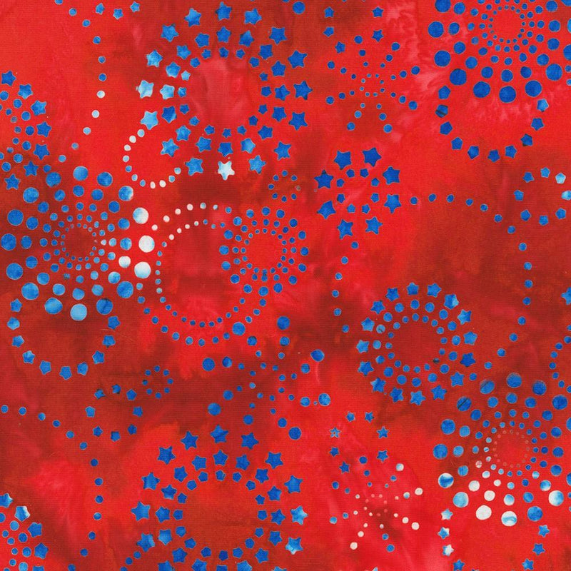 RK Artisan Batiks: Liberty 2 - SRK-22849-203 Celebration - Cotton Batik Fabric