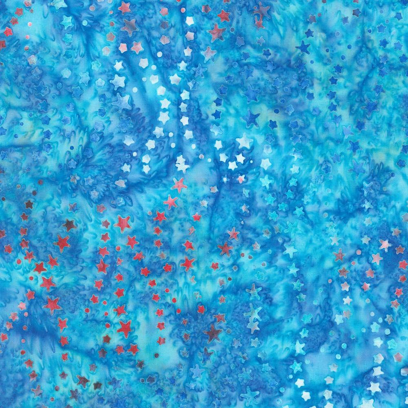 RK Artisan Batiks: Liberty 2 - SRK-22850-63 Sky - Cotton Batik Fabric