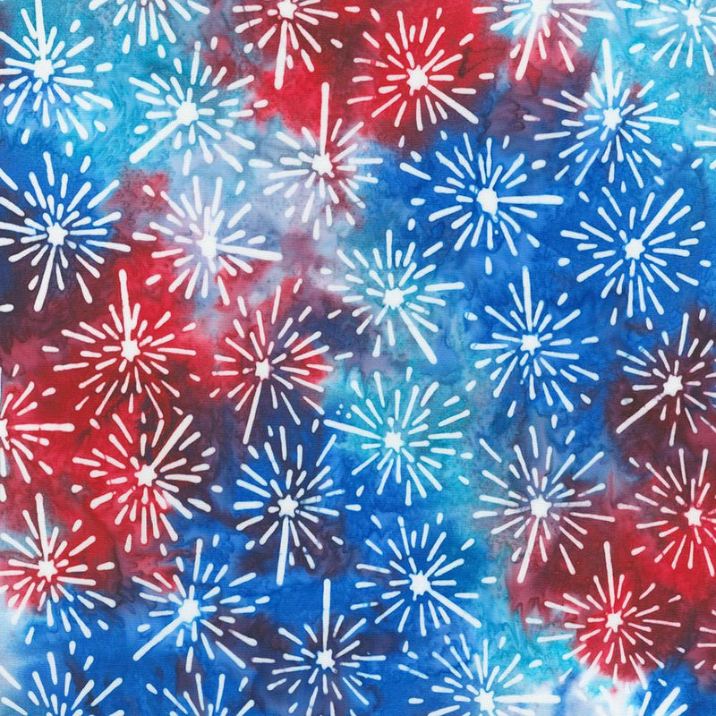 RK Artisan Batiks: Liberty 2 - SRK-22851-203 Celebration - Cotton Batik Fabric