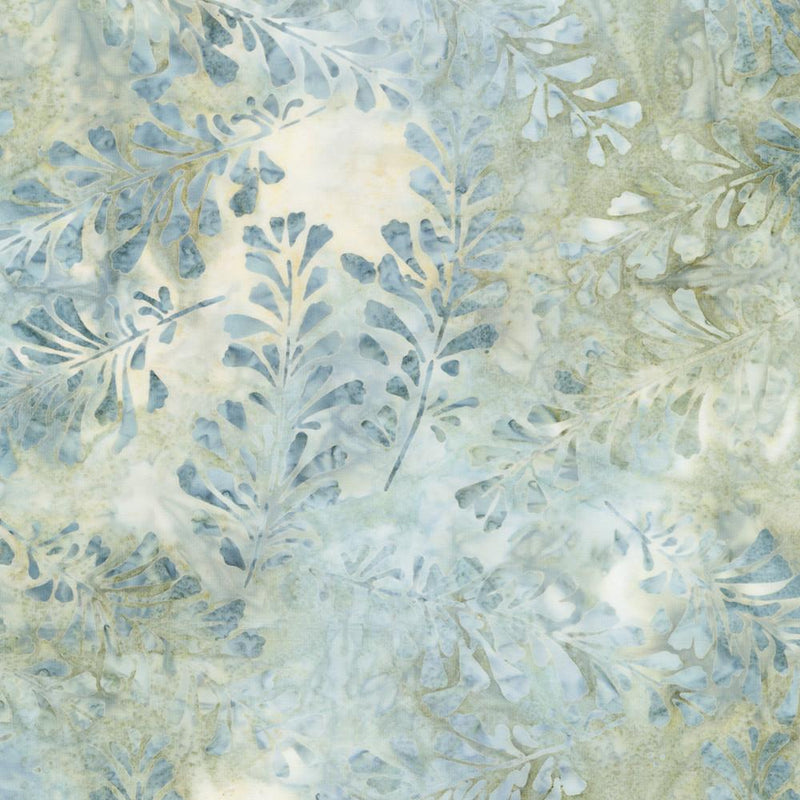 RK Artisan Batiks: Morning Mist - 23475-376 Shell - Cotton Batik Fabric