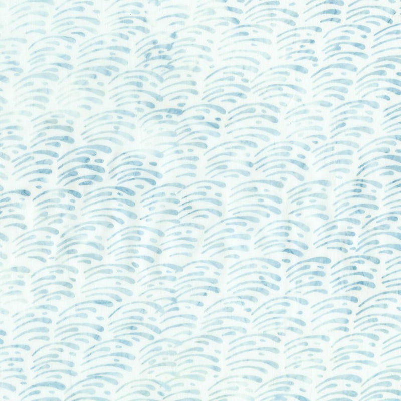 RK Artisan Batiks: Morning Mist - 23477-216 Cloud - Cotton Batik Fabric