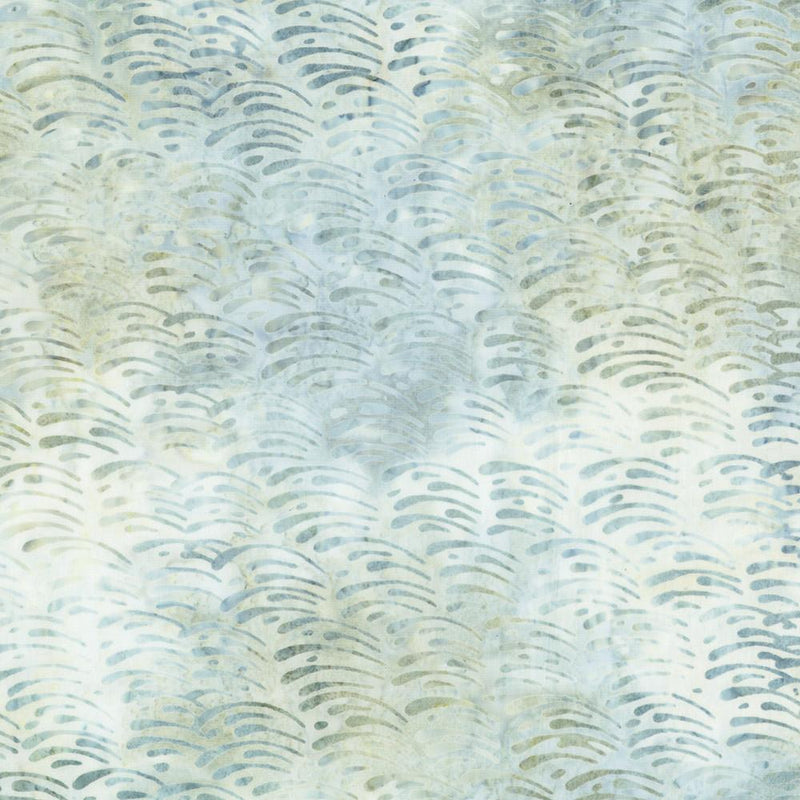RK Artisan Batiks: Morning Mist - 23477-245 Mist - Cotton Batik Fabric