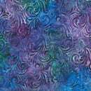 RK Artisan Batiks: Paisley Bouquet - AMD-22838-426 Tanzanite - Cotton Batik Fabric