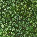 RK Artisan Batiks: Paisley Bouquet - AMD-22839-29 Hunter - Cotton Batik Fabric