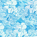 RK Artisan Batiks: Serene Bouquet - 22982-63 Sky - Cotton Fabric