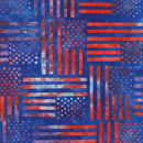 RK Artisan Batiks: Star Spangled - SRK-24175-202 Americana - Cotton Batik Fabric