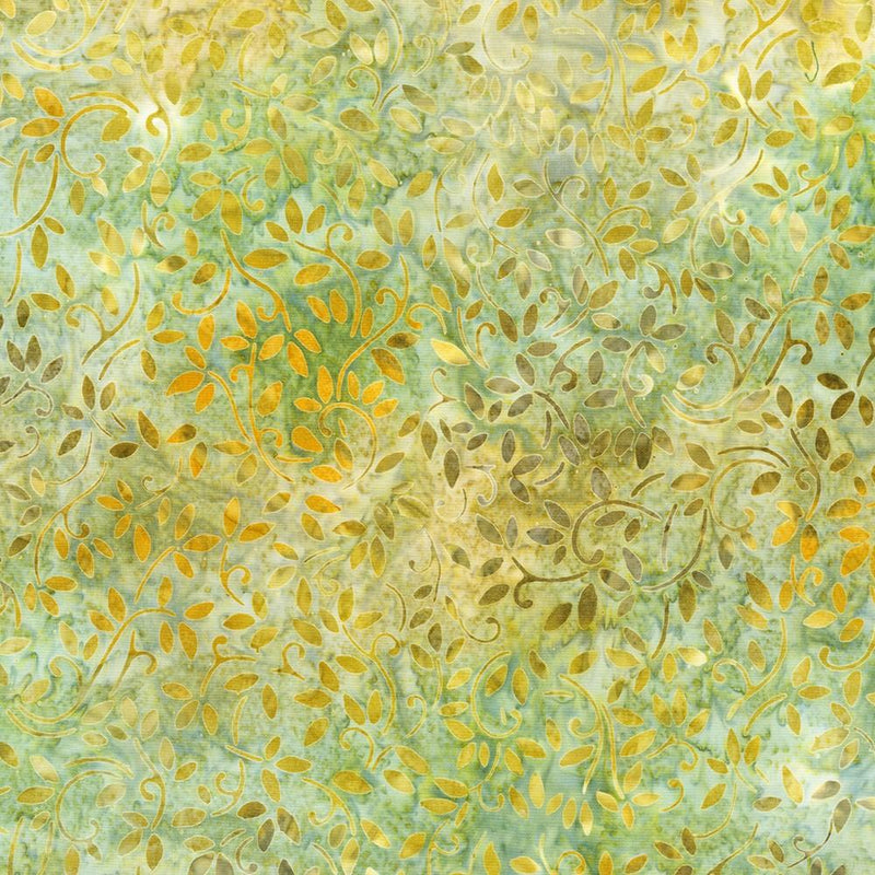 RK Artisan Batiks: Wine Country - AMD-22664-49 Olive - Cotton Batik Fabric