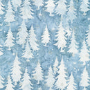 RK Artisan Batiks: Winter Pines - 23141-65 Powder - Cotton Fabric