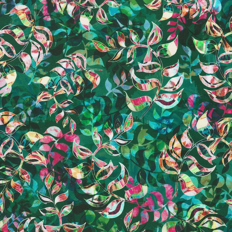RK Bella Blossoms - SRKD-23077-345 Cypress - Cotton Fabric