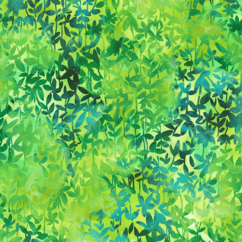 RK Bella Blossoms - SRKD-23081-47 Grass - Cotton Fabric