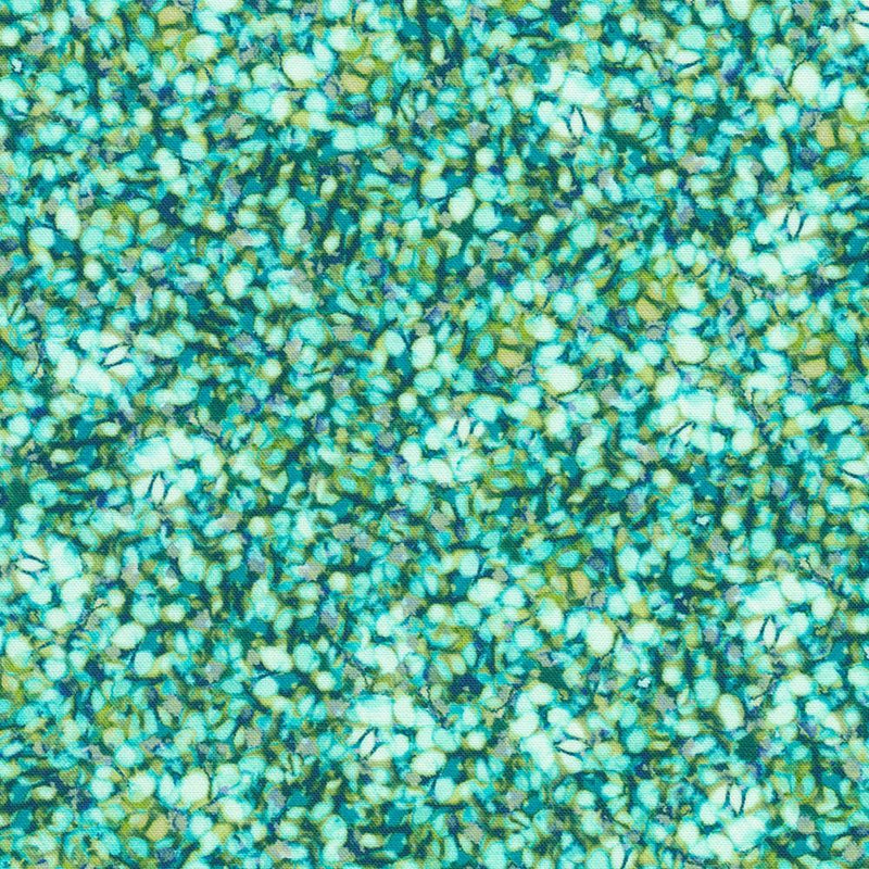 RK Bella Blossoms - SRKD-23082-213 Teal - Cotton Fabric