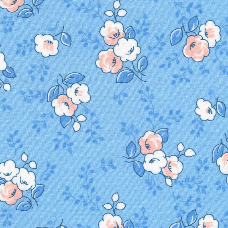 RK Blast from the Past - ADZD-22972-4 Blue - Cotton Fabric