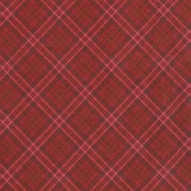 RK Bouquet Of Roses Flannel - 21367-95 Burgundy - Cotton Flannel Fabric