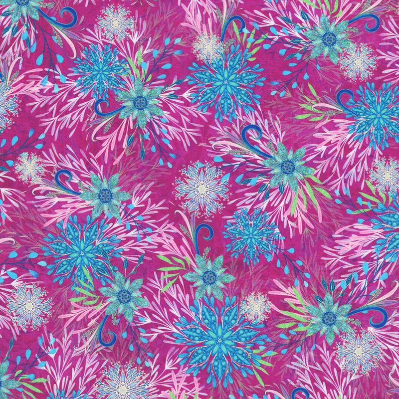 RK Calixta - AQSD-22770-109 Magenta - Cotton Fabric