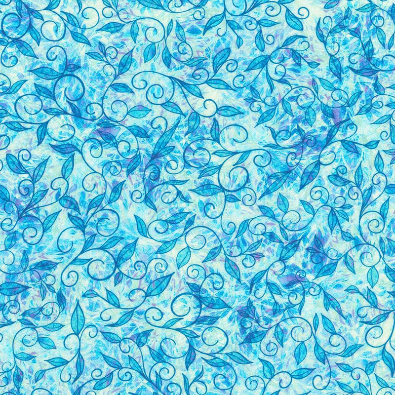 RK Calixta - AQSD-22771-425 Aquamarine - Cotton Fabric