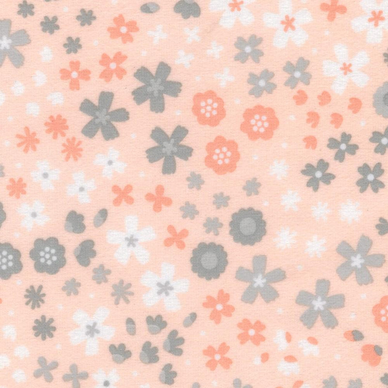 RK Cozy Cotton Flannel - SRKF-22729-122 Camellia - Cotton Flannel Fabric