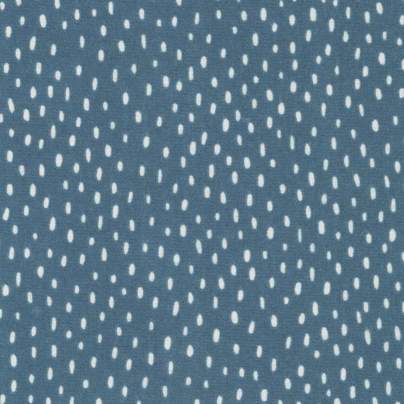 RK Cozy Cotton Flannel Over The Moon - SRKF-21897-77 Blueberry - Cotton Flannel Fabric