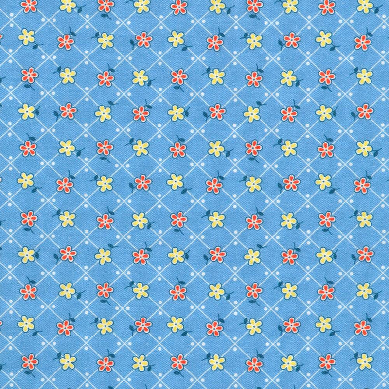 RK Darlene's Favorites - 23342-4 Blue - Cotton Fabric
