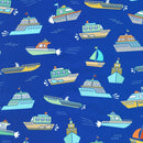 RK Full Speed Ahead - 24036-59 Ocean - Cotton Fabric