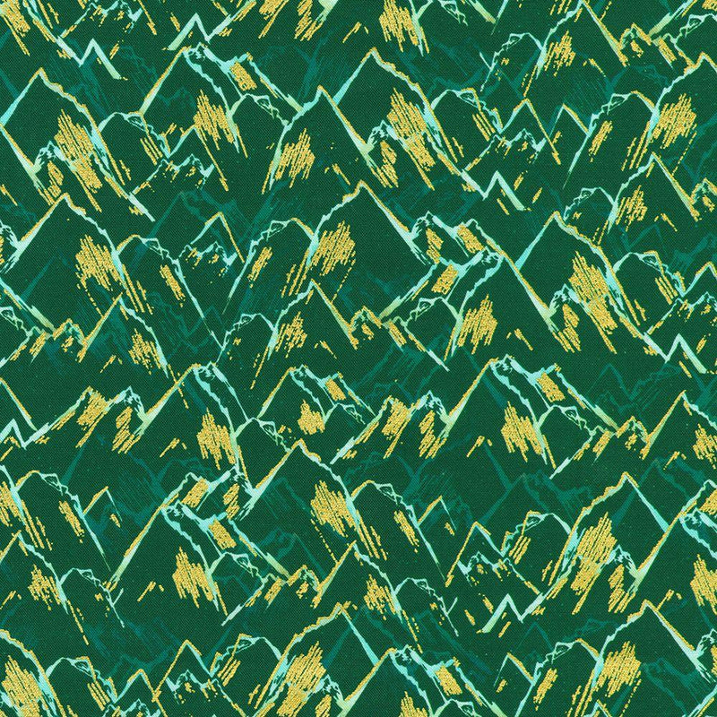 RK Hill Shine - 23240-213 Teal - Cotton Fabric