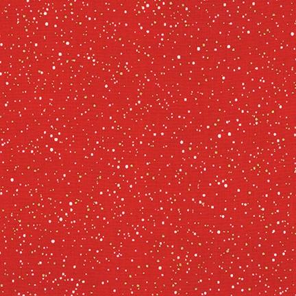 RK Holiday Charms - 19953-3 Red - Cotton Metallic Fabric