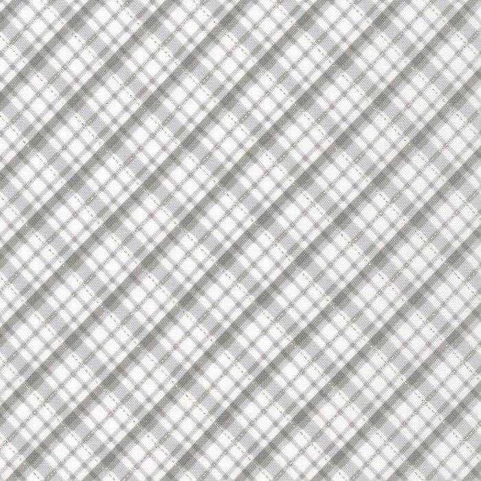 RK Holiday Charms - 20968-186 Silver - Cotton Metallic Fabric