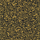 RK Holiday Charms - 20969-2 Black - Cotton Metallic Fabric