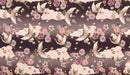 RK Imperial Collection - Graceful Cranes - 23502-24 Plum - Cotton Fabric