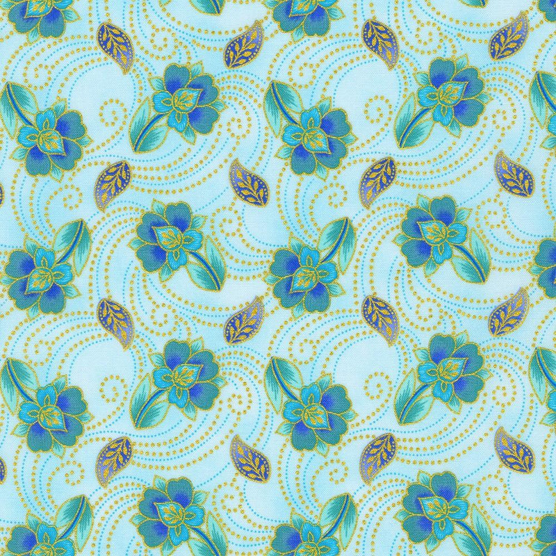 RK Jaikumari 21743-333 Sea Glass - Cotton Fabric