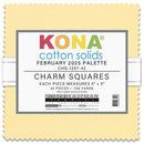 RK Kona Cotton Charm Squares February 2025 - CHS-1257-42 - Pre-cut