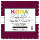 RK Kona Cotton Charm Squares September 2025 - CHS-1264-42 - Pre-cut