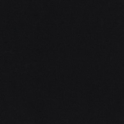 RK Kona Premium - K040-114 JET BLACK - Cotton Fabric