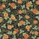 RK Kyoto Gardens - SB-83062D1-5 Black - Cotton Fabric