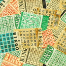 RK Library of Rarities Bingo - 23356-200 Vintage - Cotton Fabric