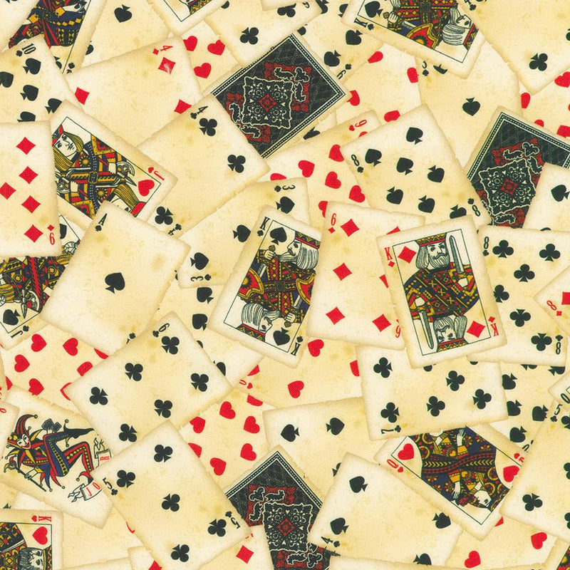 RK Library of Rarities Cards - 23357-200 Vintage - Cotton Fabric