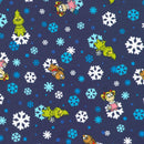 RK Little Grinch - ADED-23875-4 Blue - Cotton Fabric