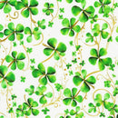 RK Lucky Clovers - 23440-433 Leprechaun - Cotton Fabric
