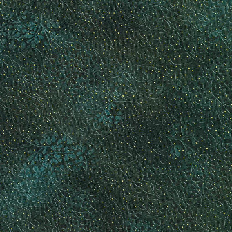 RK Mixed Metallics - 23068-181 Onyx - Cotton Metallic Fabric