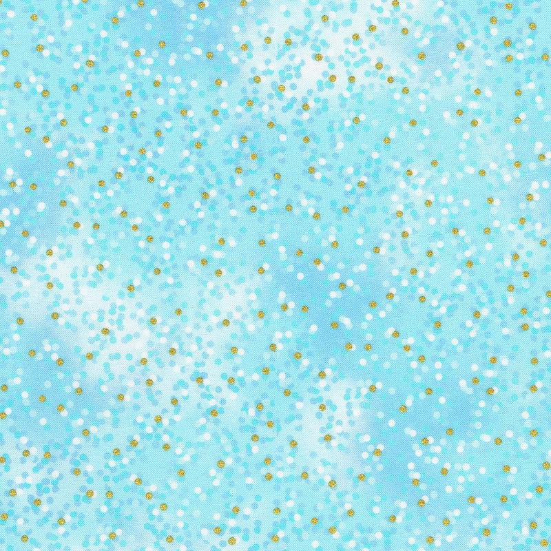 RK Mixed Metallics - 23069-216 Cloud - Cotton Metallic Fabric