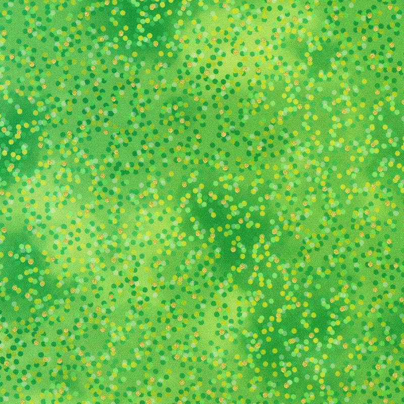 RK Mixed Metallics - 23069-45 Moss - Cotton Metallic Fabric
