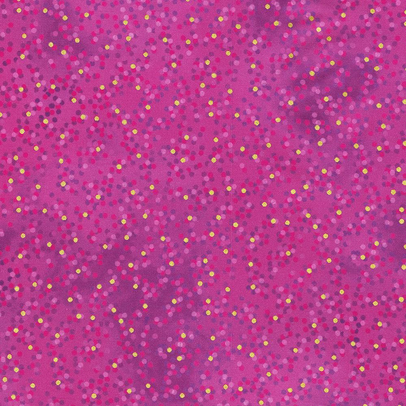 RK Mixed Metallics - 23069-472 Dahlia - Cotton Metallic Fabric