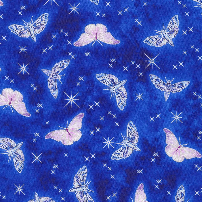 RK Mystic Moon - SRKM-21636-74 Sapphire - Cotton Fabric