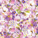 RK Painterly Petals - Valley - 23405-24 Plum - Cotton Fabric