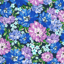 RK Painterly Petals - Valley - 23406-232 Wineberry - Cotton Fabric
