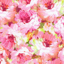 RK Painterly Petals - Valley - 23409-319 Honeysuckle - Cotton Fabric