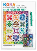 RK Pattern Cards: 2026 Kona® Cotton Block of the Month Pattern - PC010102 - Patterns