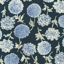 RK Sevenberry: Grace - SB-850452D1-5 Navy - Cotton Fabric